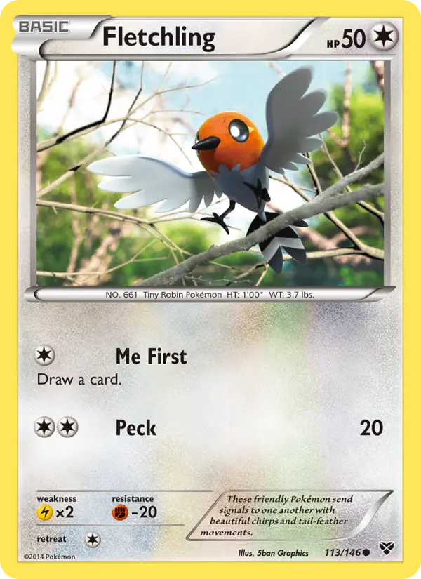 Fletchling — XY card #113