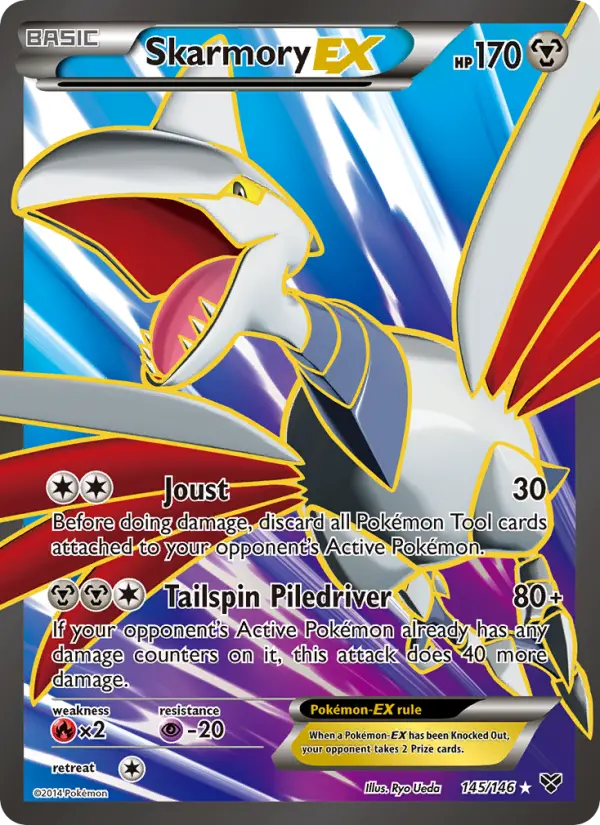 Skarmory EX — XY card #145