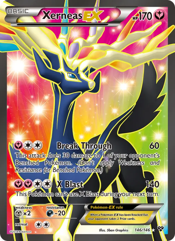 Xerneas EX — XY card #146