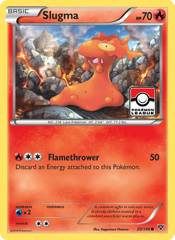 Slugma — XY card #20