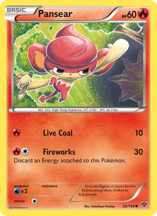 Pansear — XY card #22