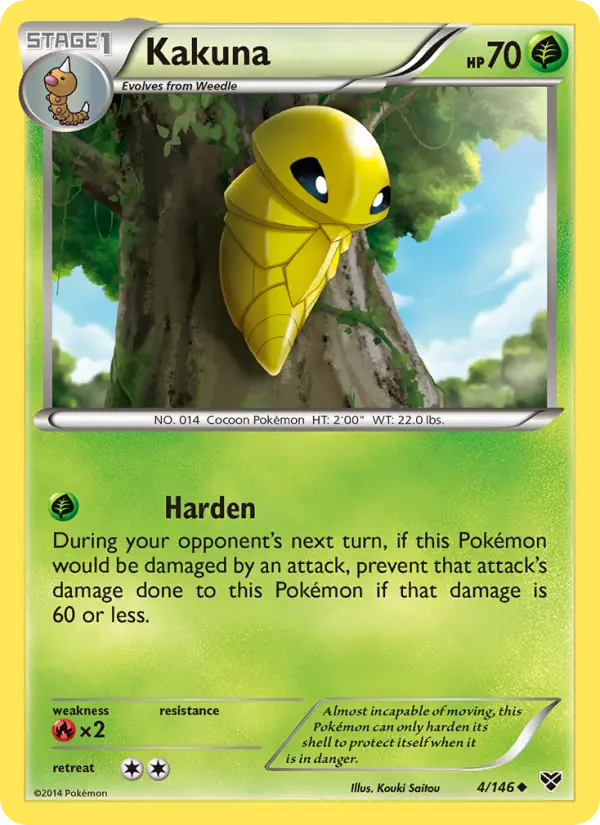 Kakuna — XY card #4