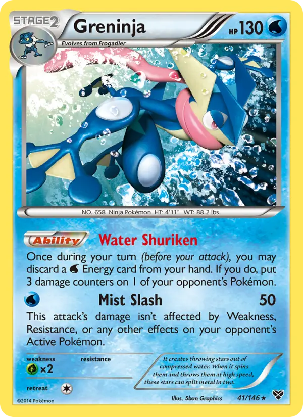 Greninja — XY card #41