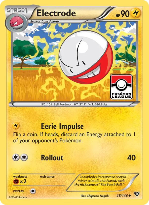Electrode — XY card #45
