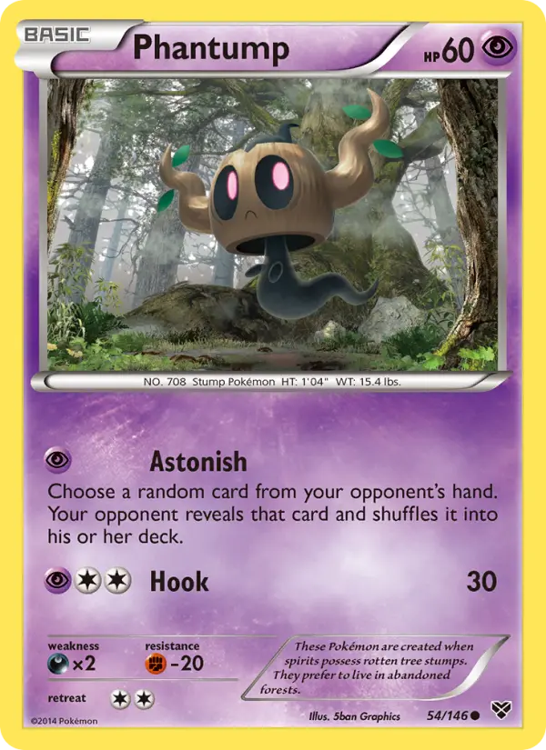 Phantump — XY card #54
