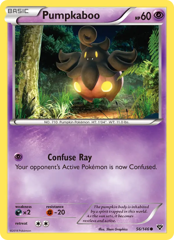 Pumpkaboo — XY card #56