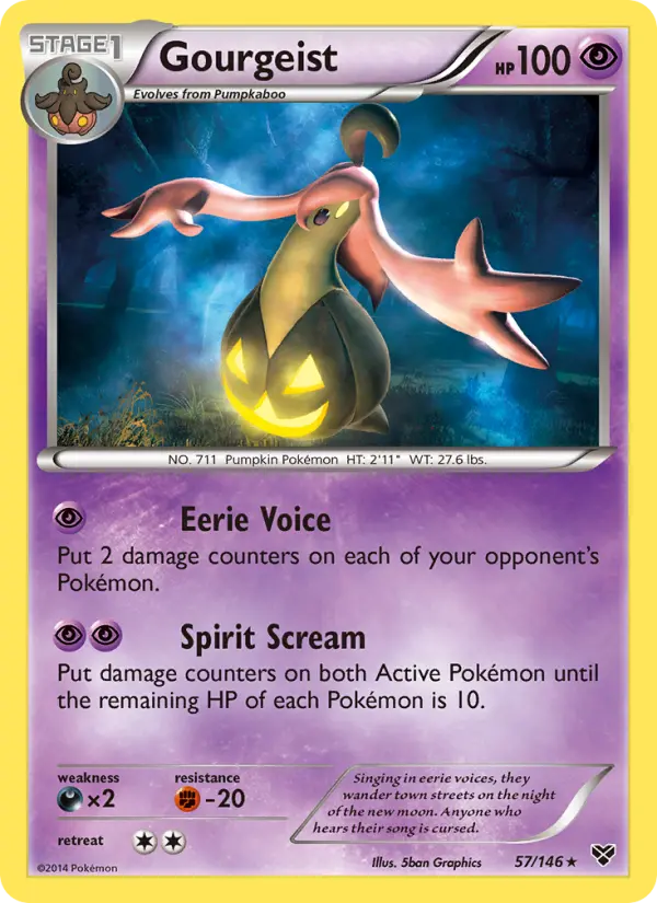 Gourgeist — XY card #57
