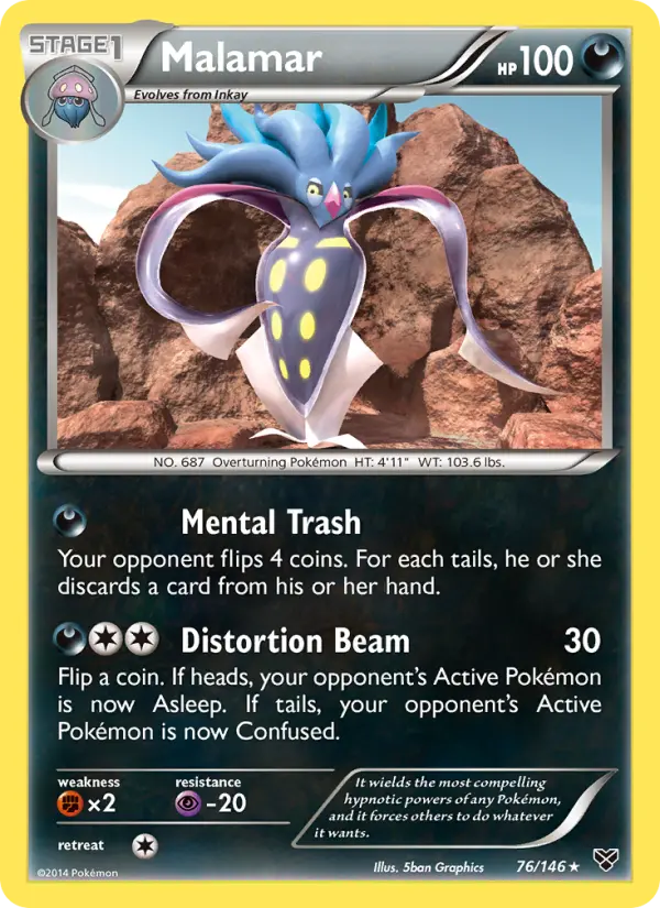 Malamar — XY card #76