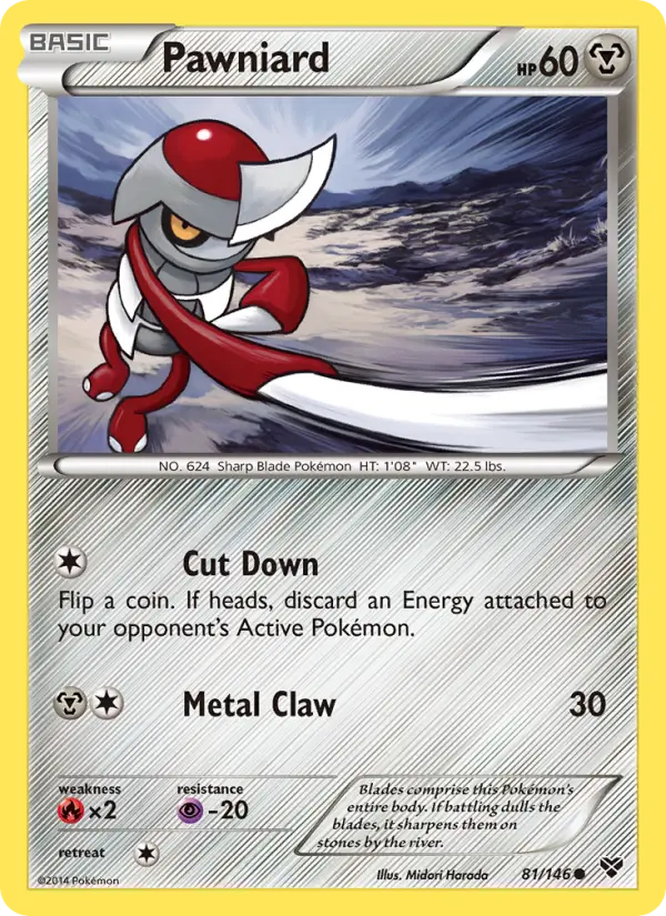 Pawniard — XY card #81