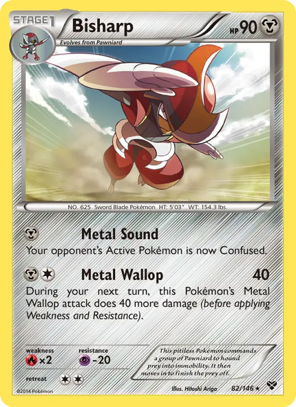 Bisharp — XY card #82