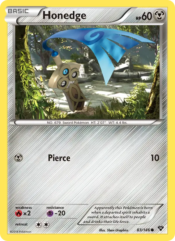 Honedge — XY card #83
