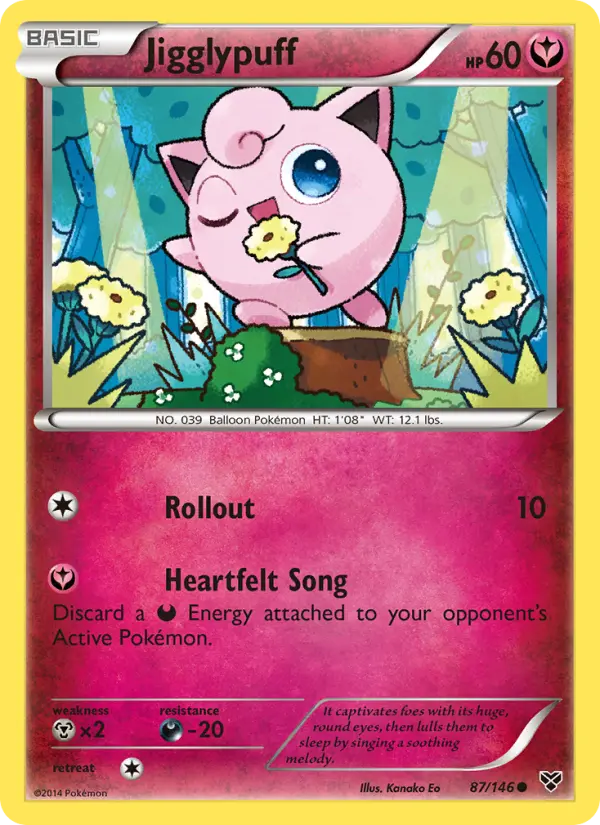 Jigglypuff — XY card #87