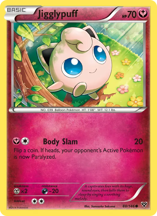 Jigglypuff — XY card #88