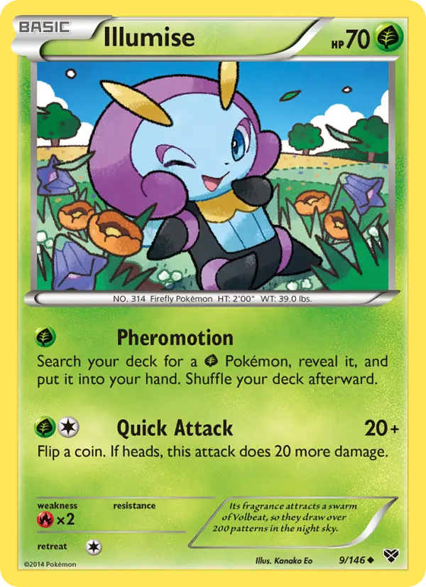 Illumise — XY card #9