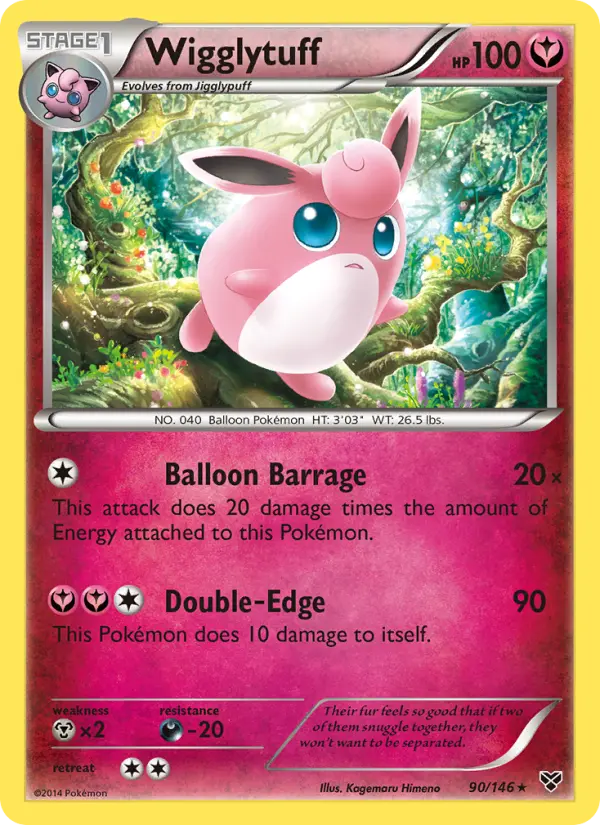 Wigglytuff — XY card #90