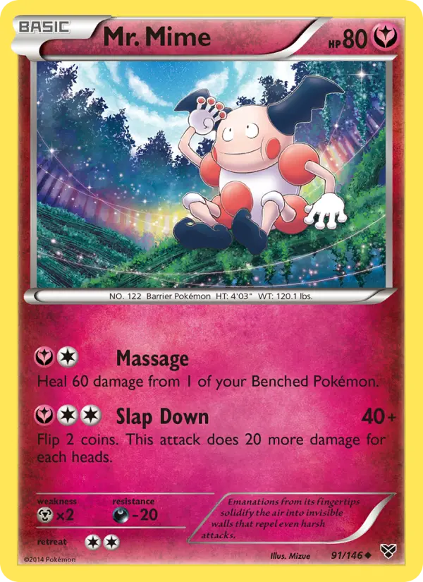 Mr. Mime — XY card #91