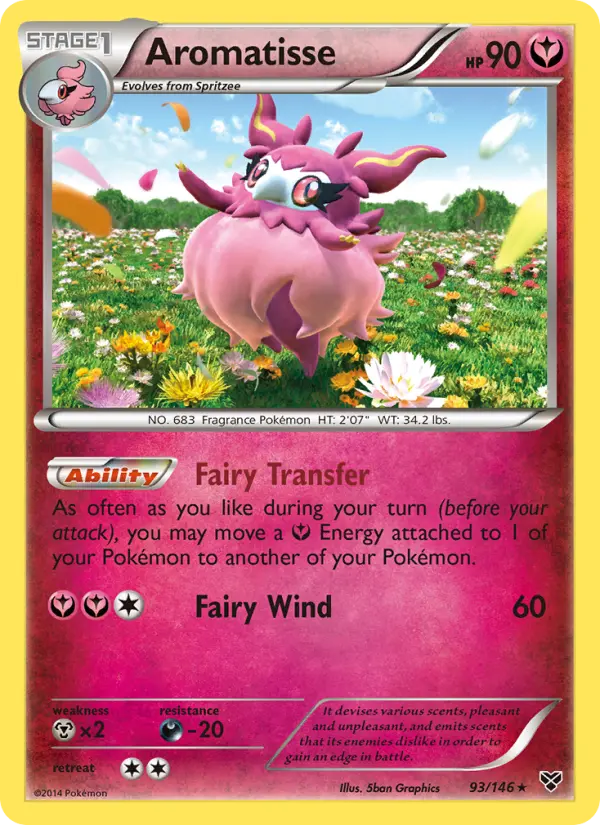 Aromatisse — XY card #93