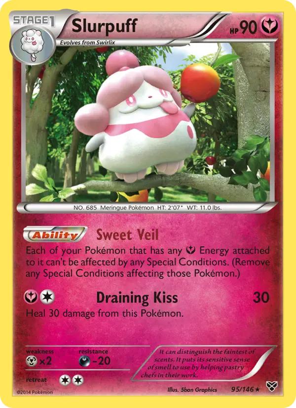 Slurpuff — XY card #95