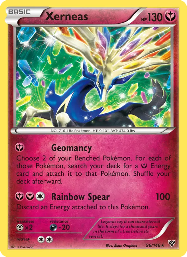 Xerneas — XY card #96