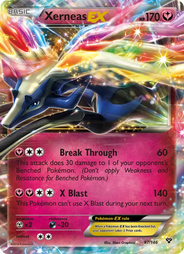 Xerneas EX — XY card #97
