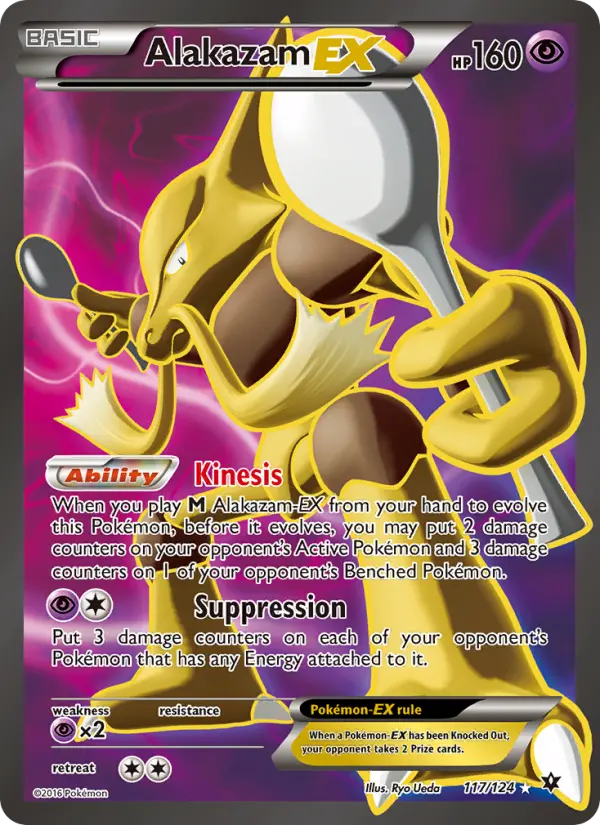 Alakazam EX — Fates Collide card #117