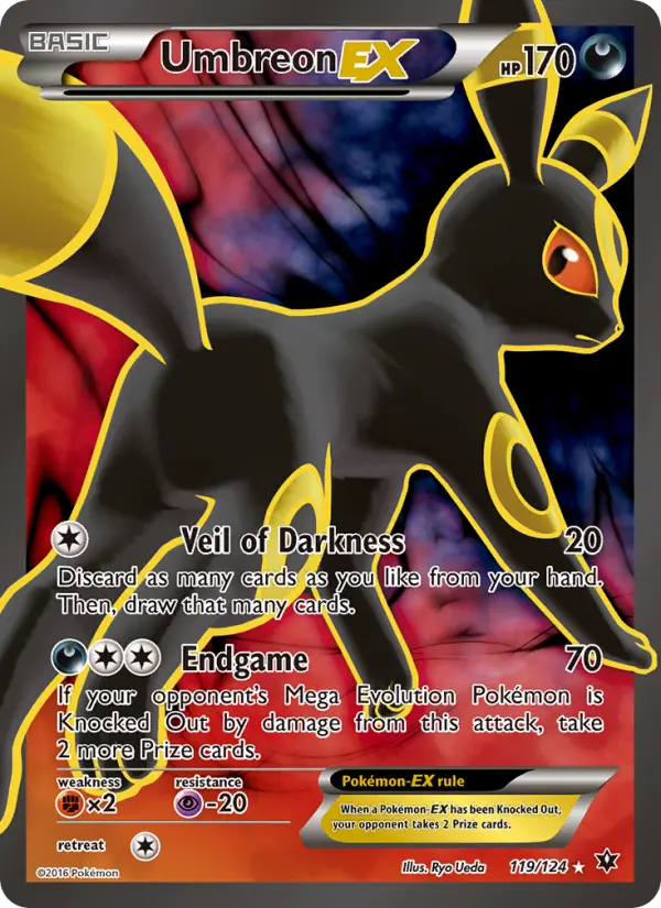 Umbreon EX — Fates Collide card #119