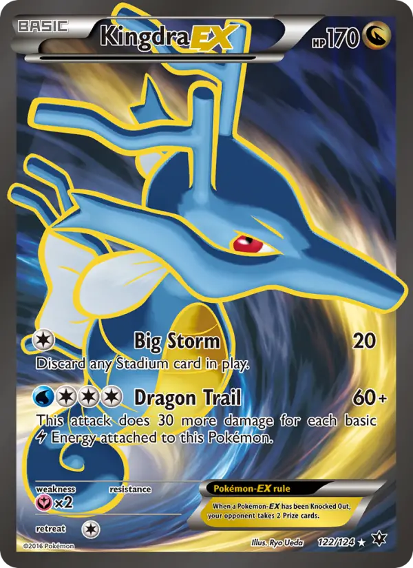 Kingdra EX — Fates Collide card #122