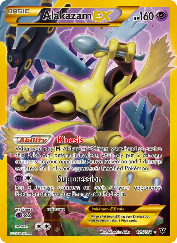 Alakazam EX — Fates Collide card #125