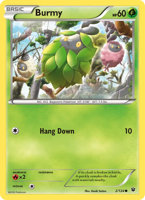 Burmy — Fates Collide card #2
