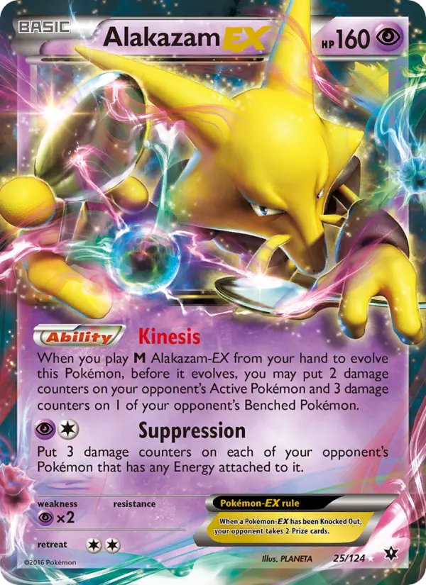 Alakazam EX — Fates Collide card #25