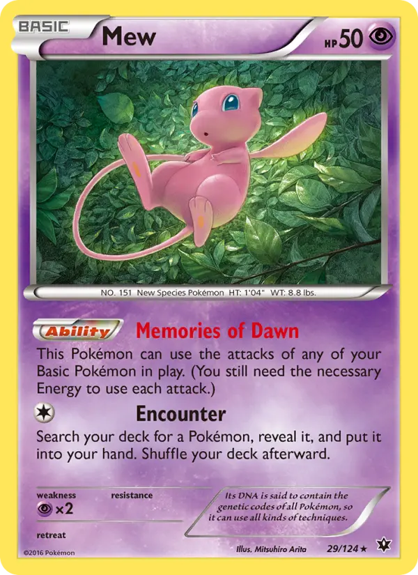 Mew — Fates Collide card #29