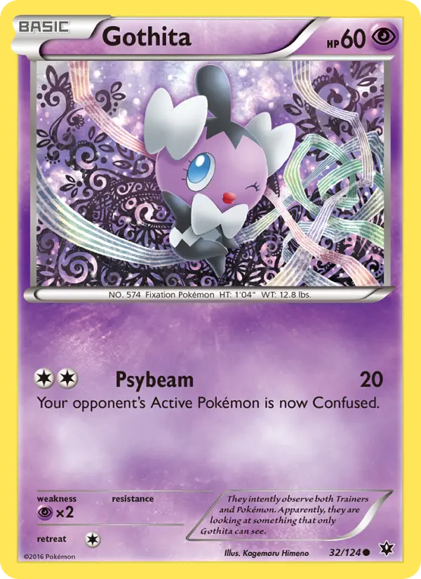 Gothita — Fates Collide card #32