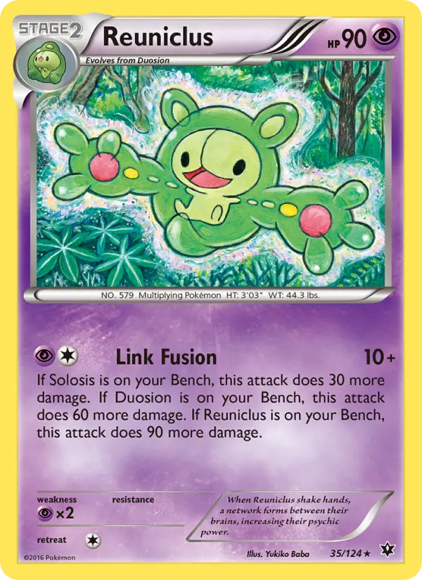 Reuniclus — Fates Collide card #35