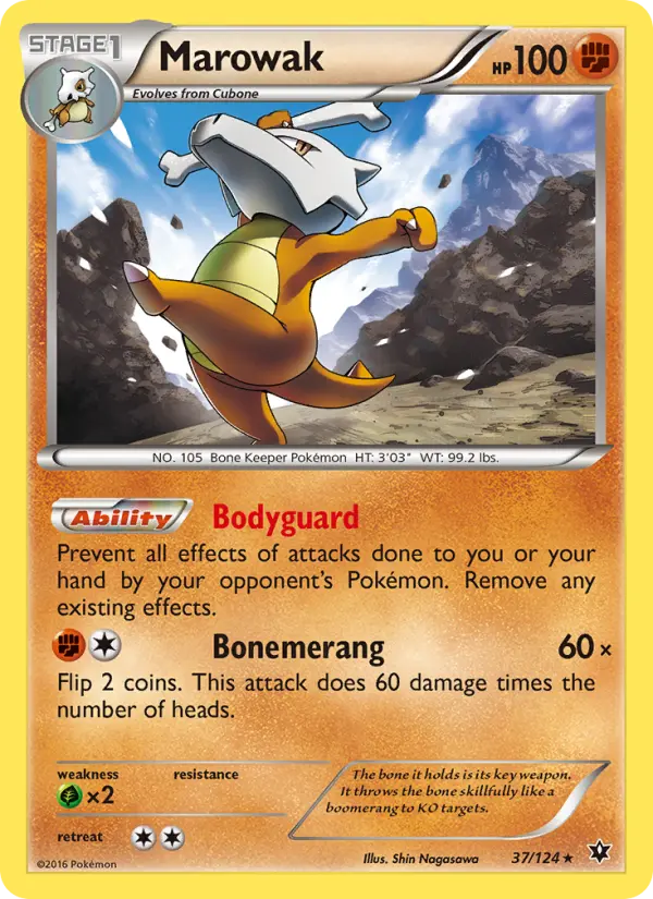 Marowak — Fates Collide card #37