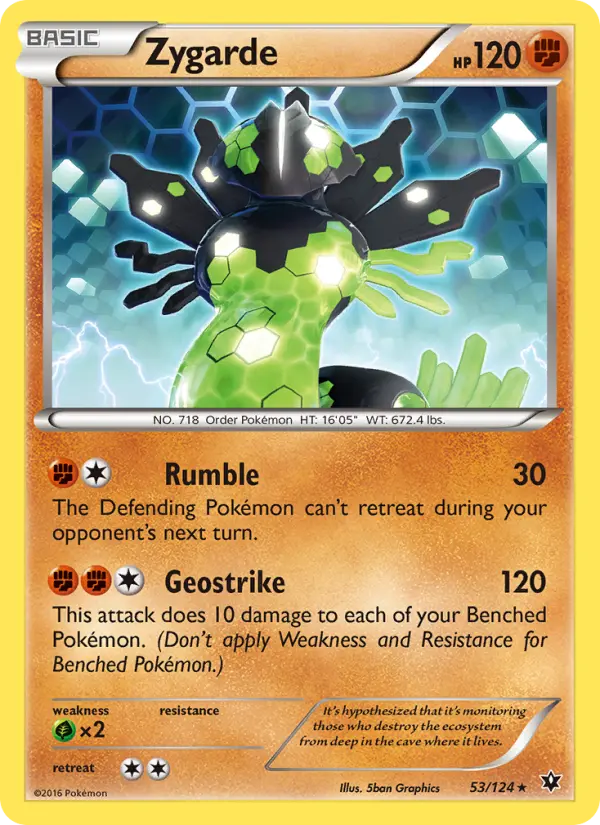 Zygarde — Fates Collide card #53