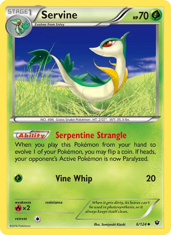 Servine — Fates Collide card #6