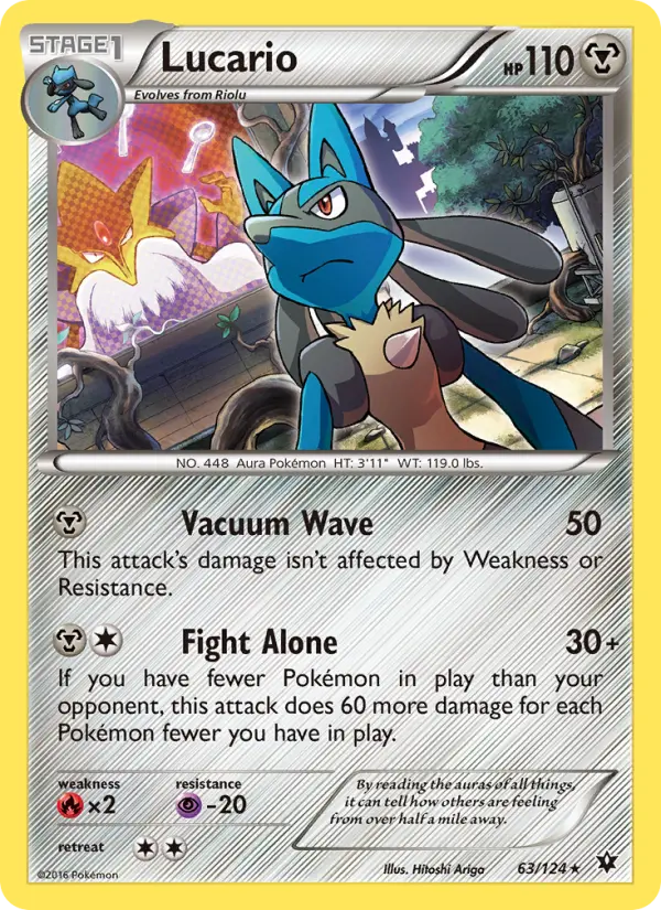 Lucario — Fates Collide card #63
