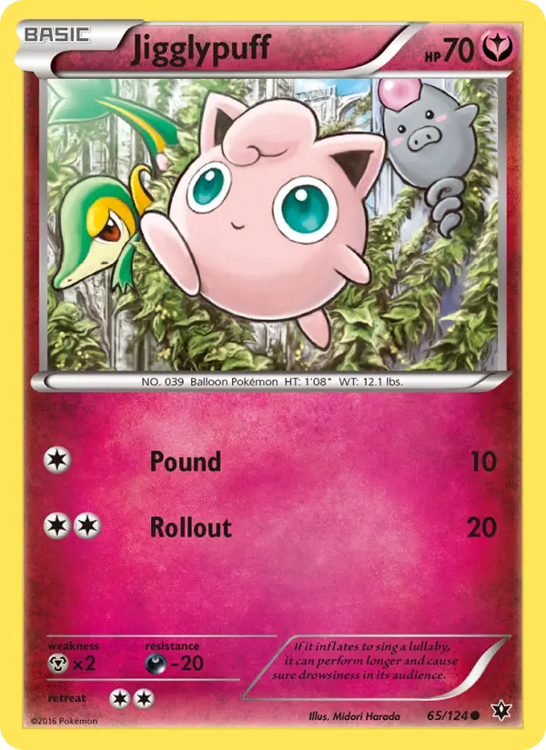 Jigglypuff — Fates Collide card #65