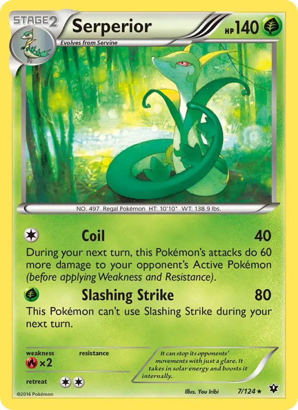 Serperior — Fates Collide card #7