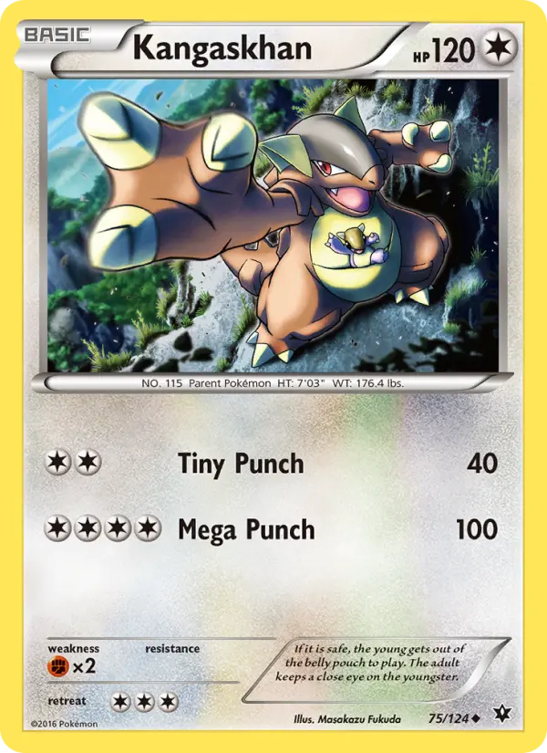 Kangaskhan — Fates Collide card #75