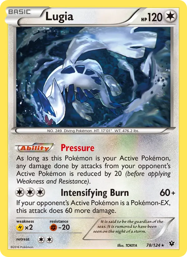 Lugia — Fates Collide card #78