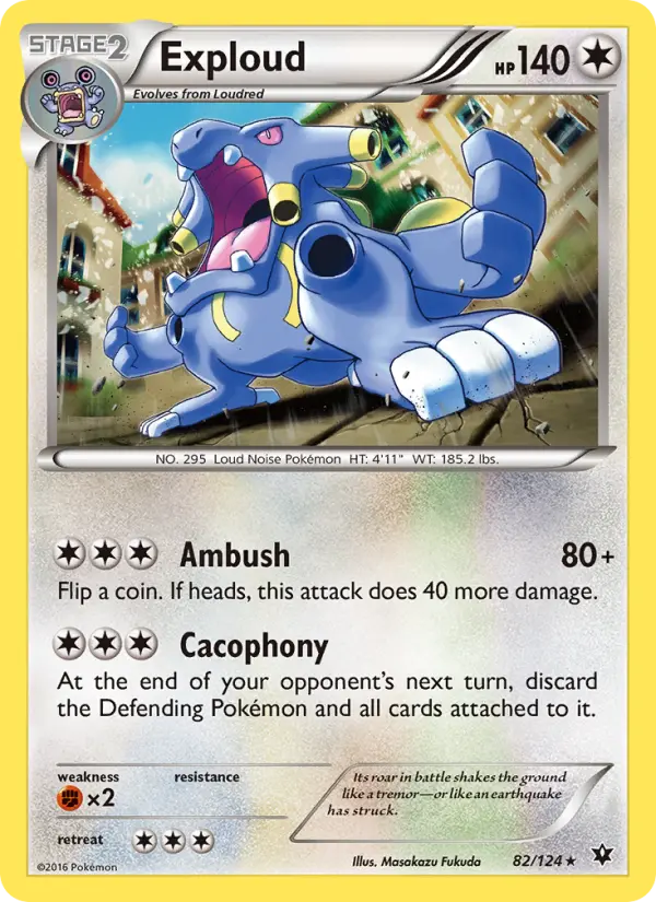 Exploud — Fates Collide card #82
