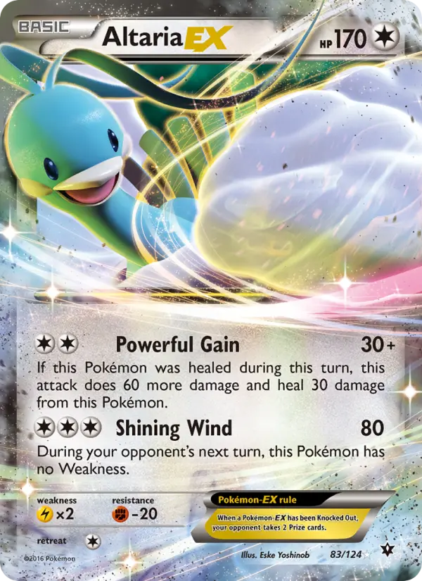 Altaria EX — Fates Collide card #83