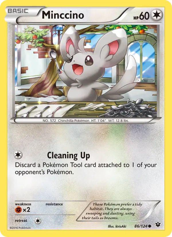 Minccino — Fates Collide card #86