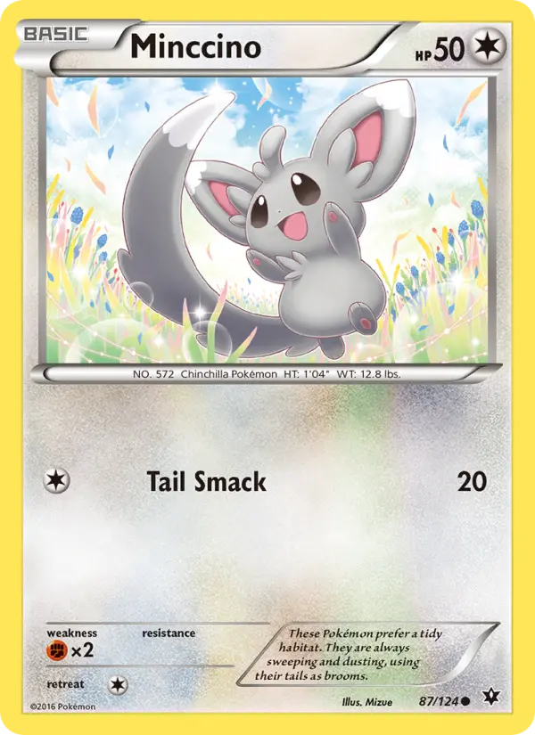 Minccino — Fates Collide card #87