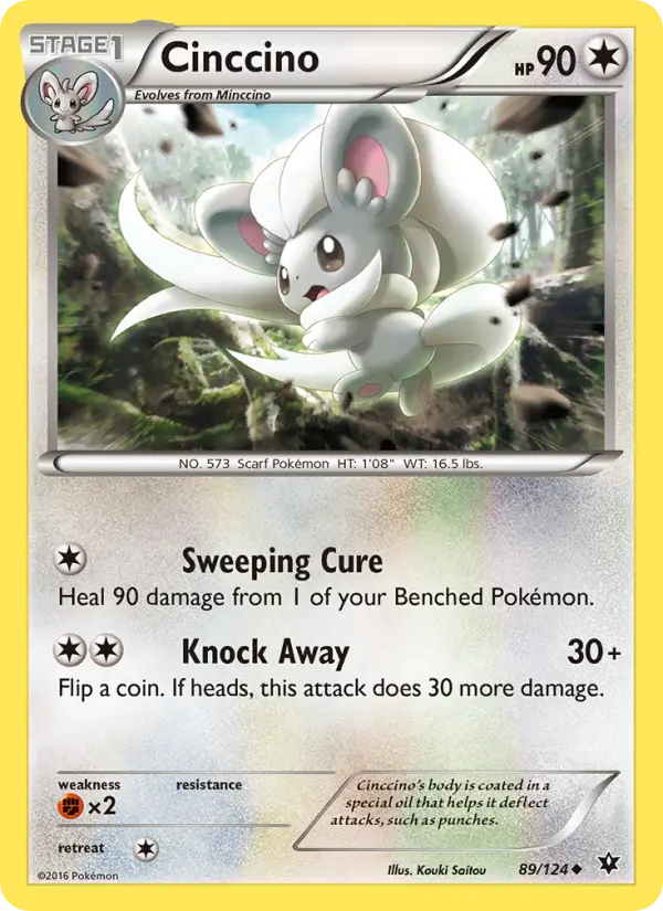 Cinccino — Fates Collide card #89