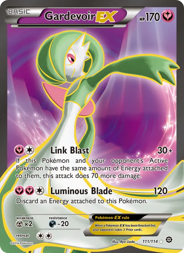 Gardevoir EX — Steam Siege card #111