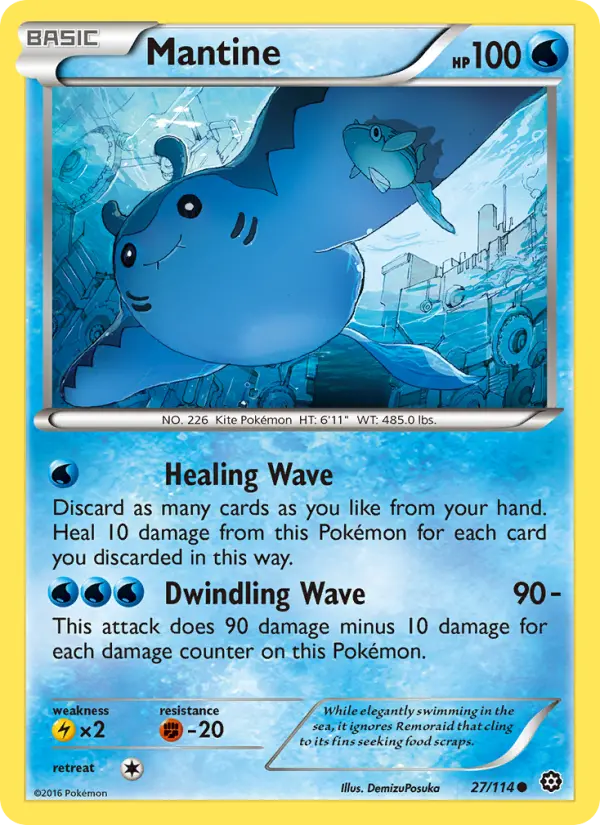 Mantine — Steam Siege card #27