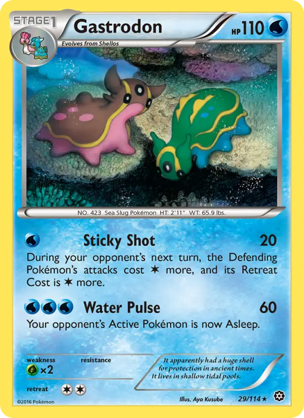 Gastrodon — Steam Siege card #29