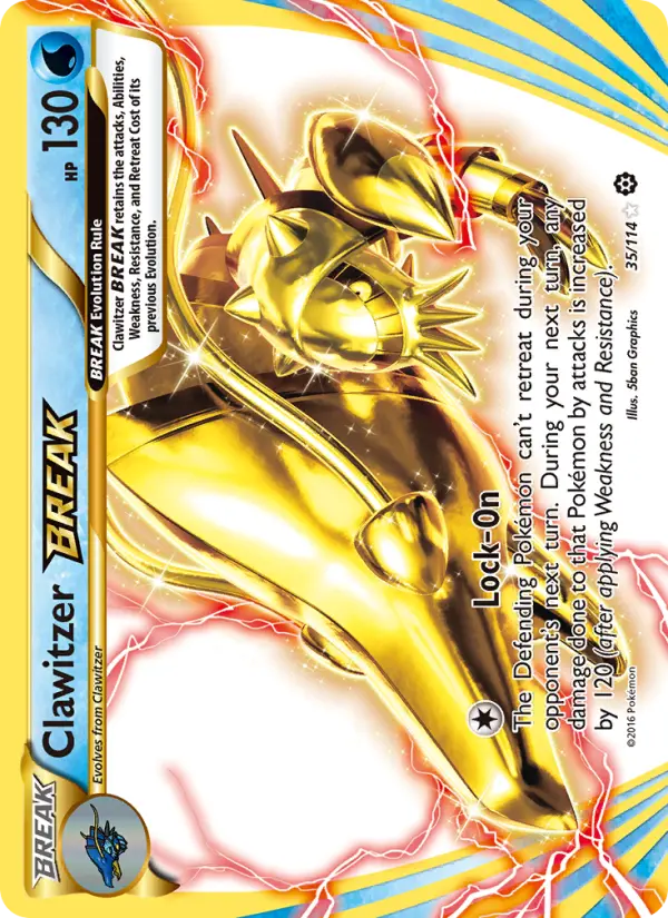 Clawitzer BREAK — Steam Siege card #35